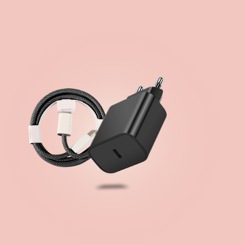 USB-C 20W PD Ladegerät mit Kabel — Schnell. Kompakt. Zuverlässig.